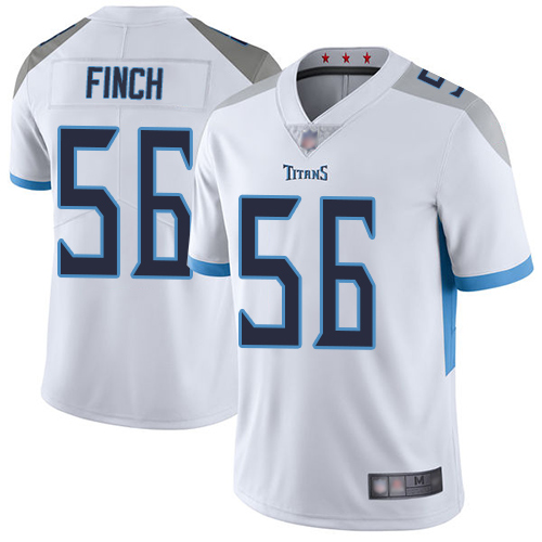 Tennessee Titans Limited White Men Sharif Finch Road Jersey NFL Football #56 Vapor Untouchable->tennessee titans->NFL Jersey